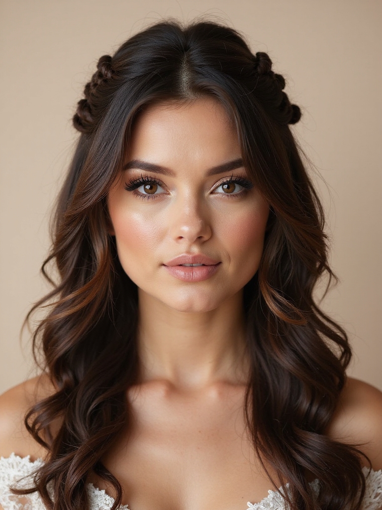 effortless graceful hair movement