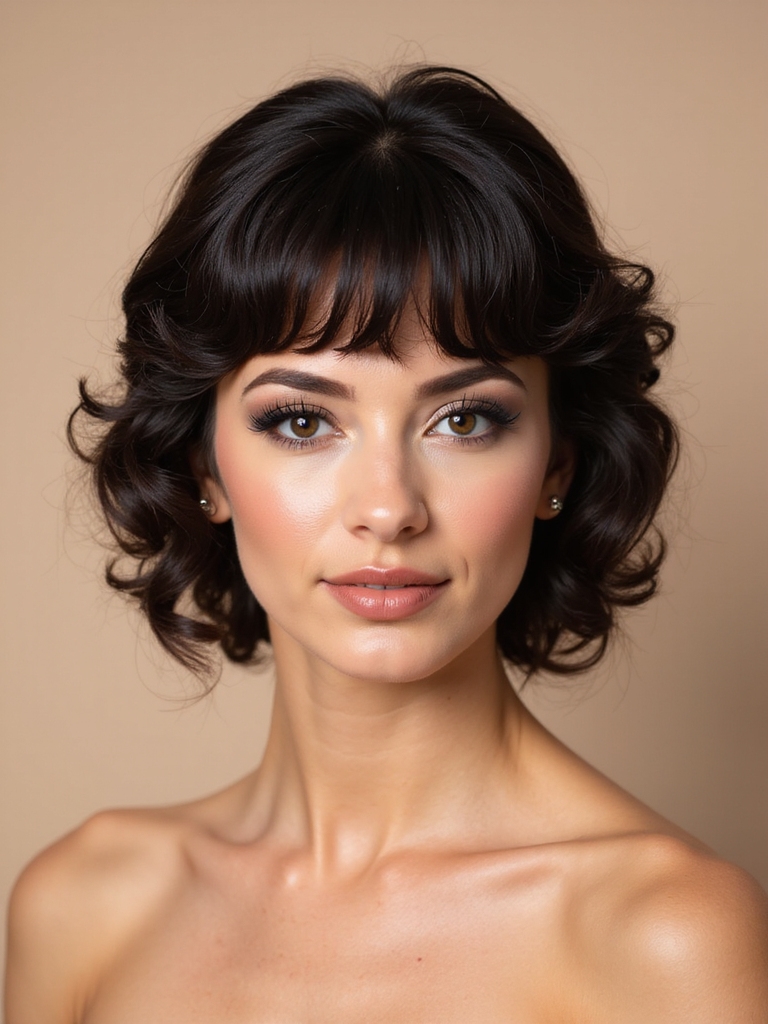 effortless low chignon style