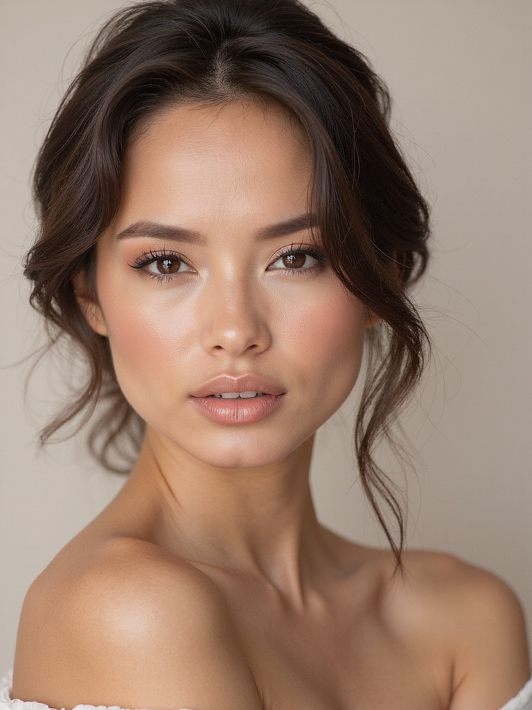 effortless natural beauty look
