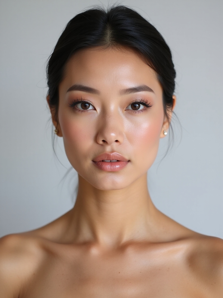 effortless natural bridal beauty