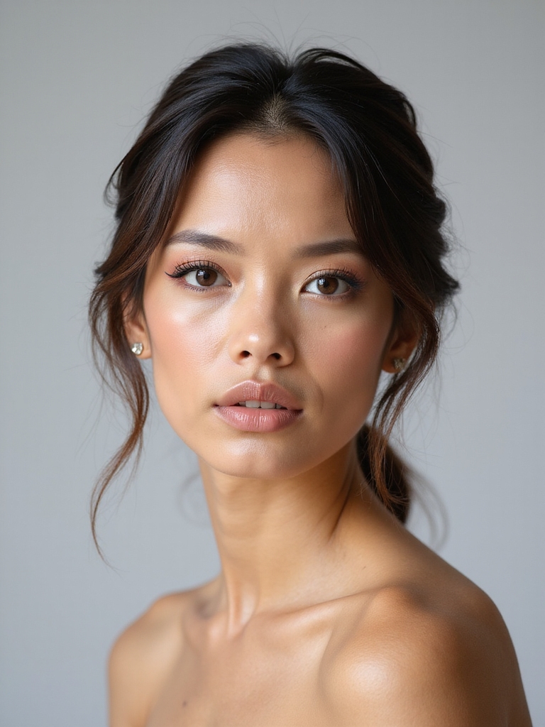effortless natural bridal beauty