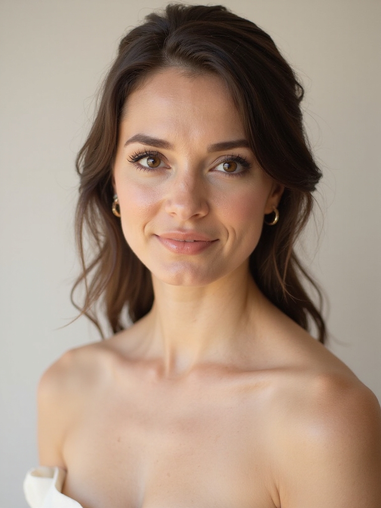 effortless natural bridesmaid beauty