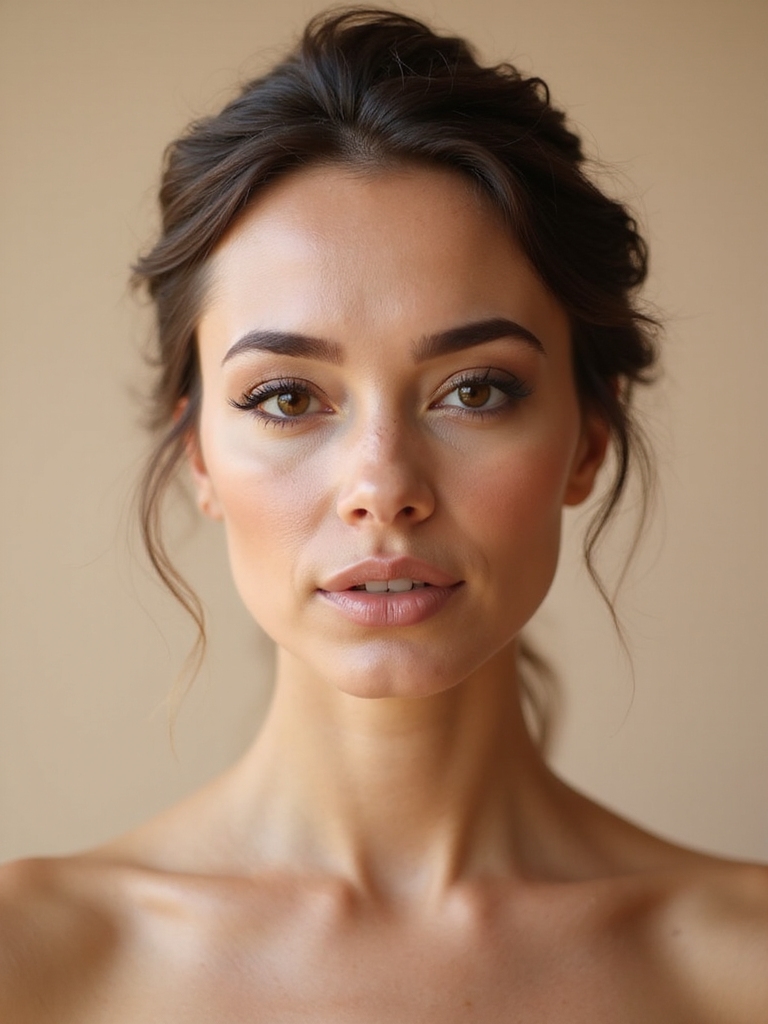 effortless natural wedding look