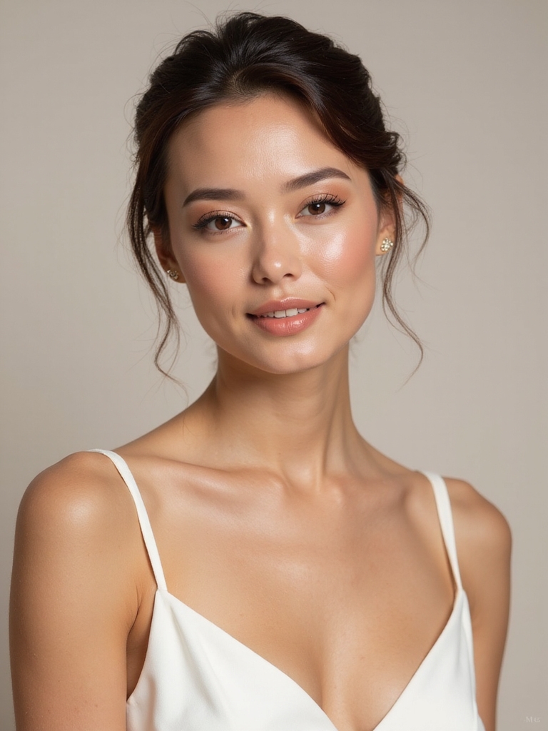 effortless radiant bridal glow