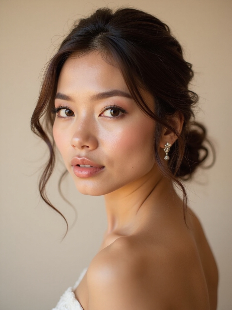 effortless radiant bridal glow