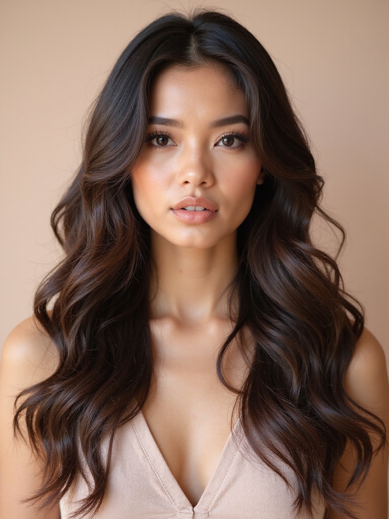 effortless romantic loose waves