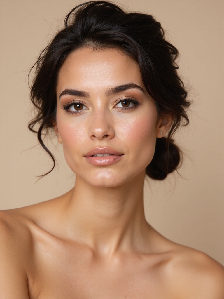 effortless romantic messy bun