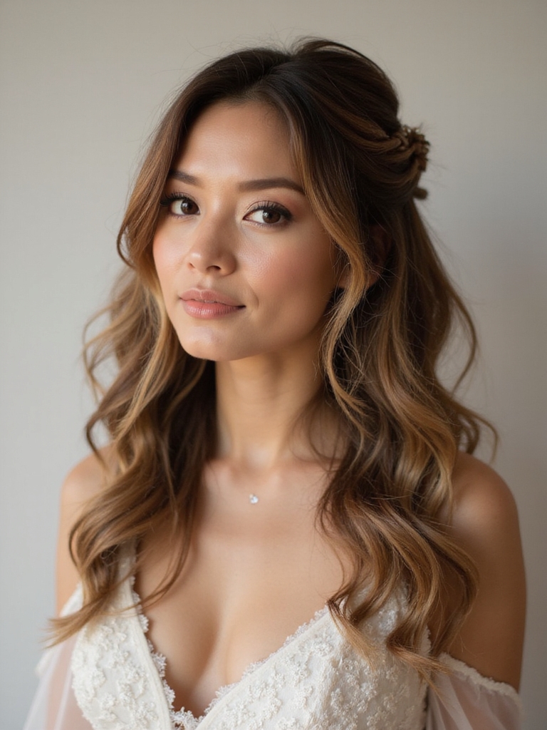 effortless romantic organic beauty