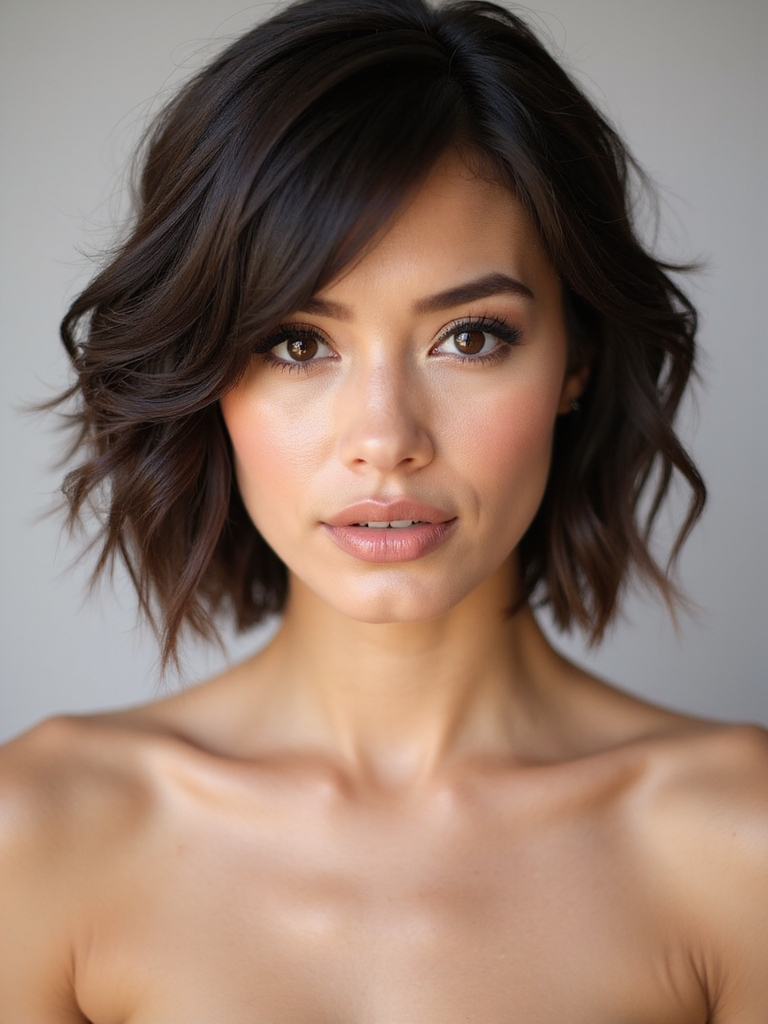 effortless romantic tousled waves