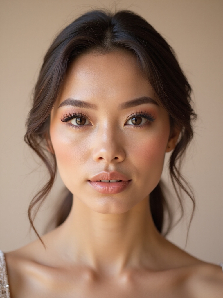 effortless romantic wedding makeup