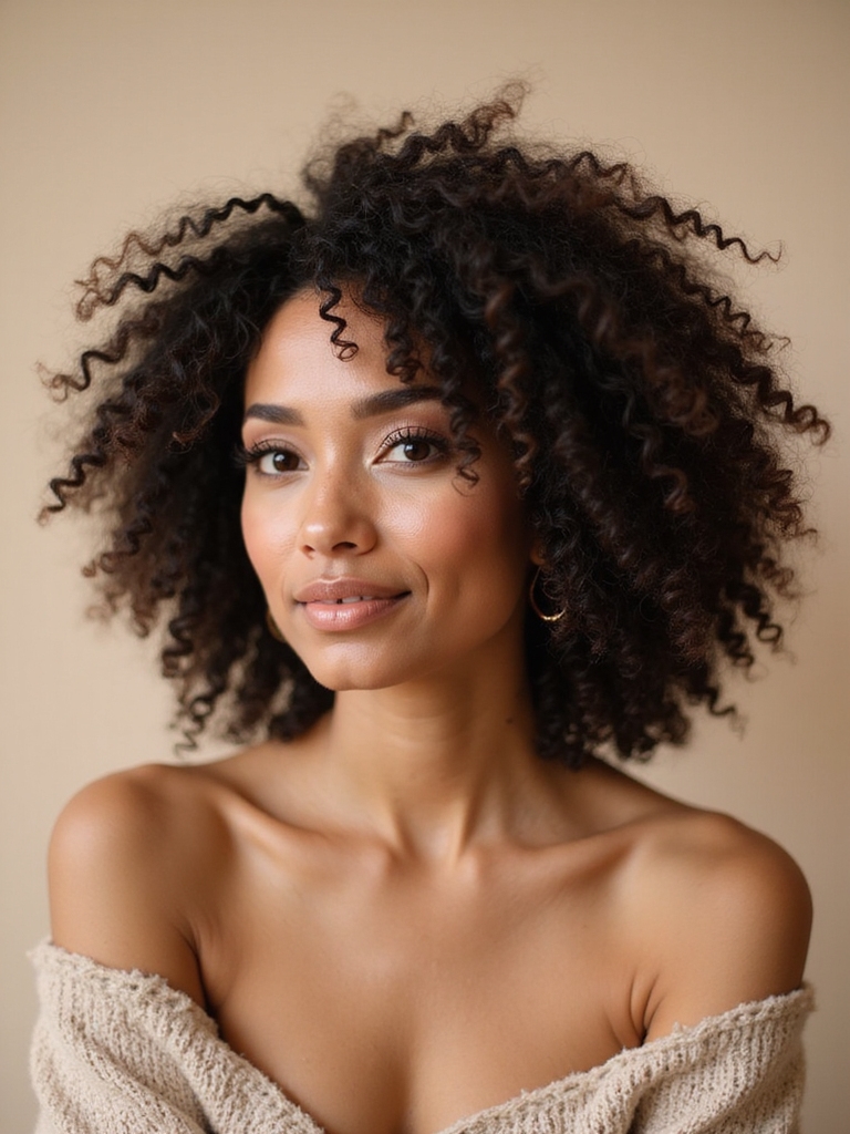effortless soft boho curls