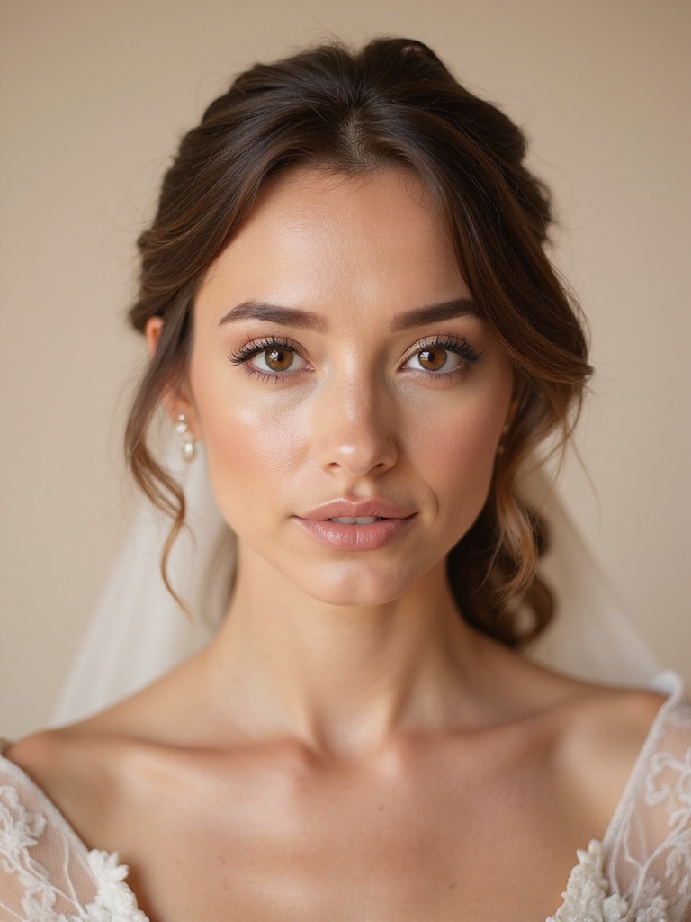effortless soft bridal glow