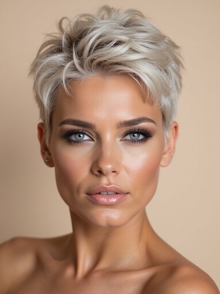 effortless textured pixie volume