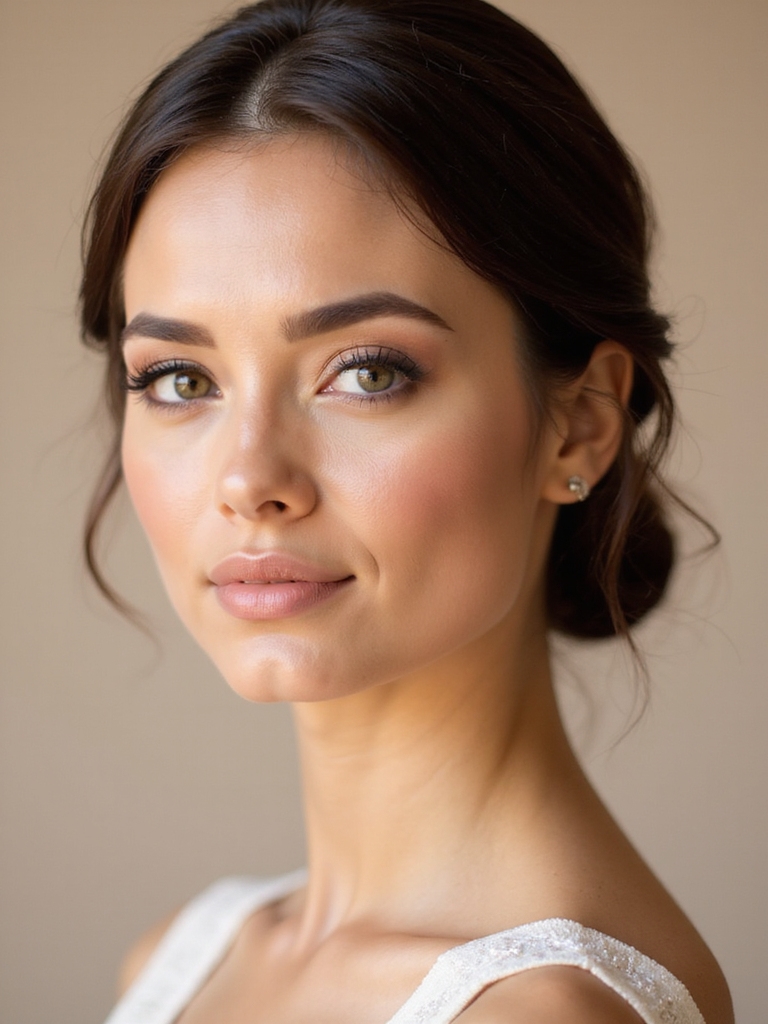 effortlessly beautiful bridal makeup