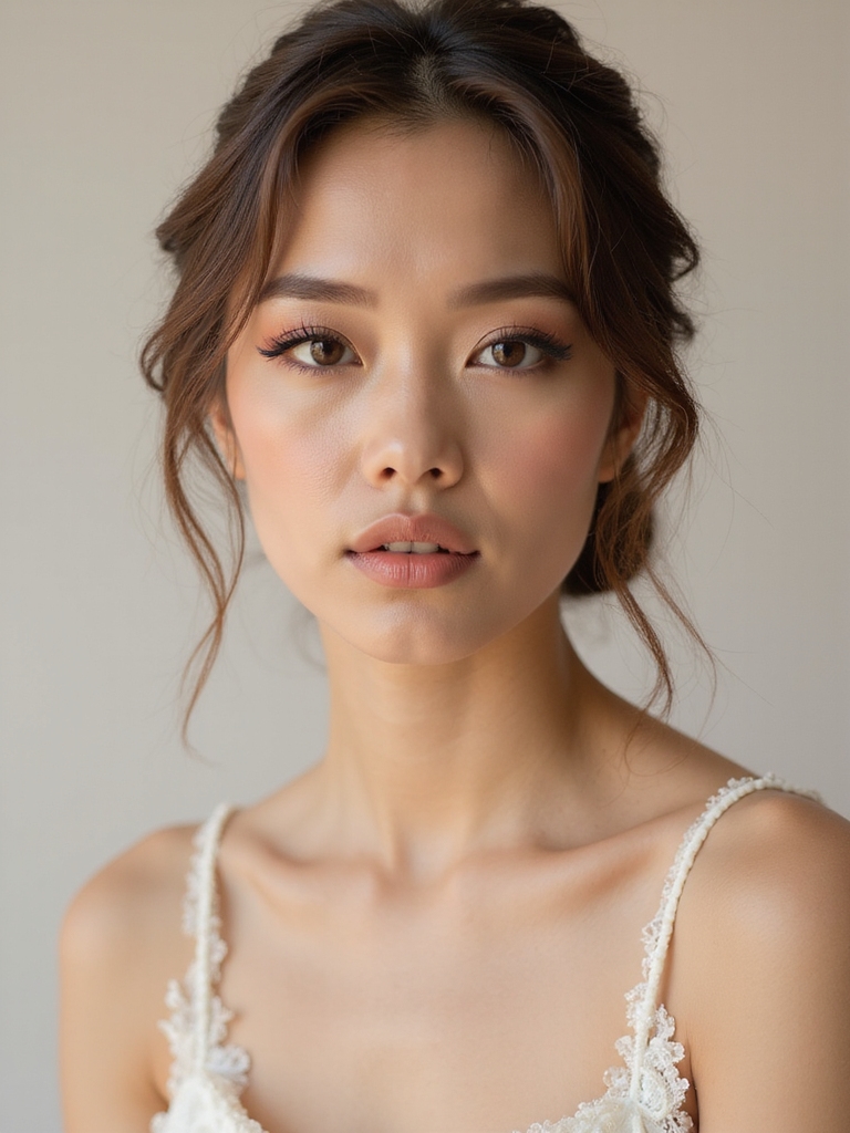 effortlessly enchanting bridal makeup