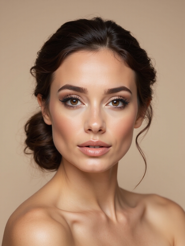 effortlessly gorgeous low bun
