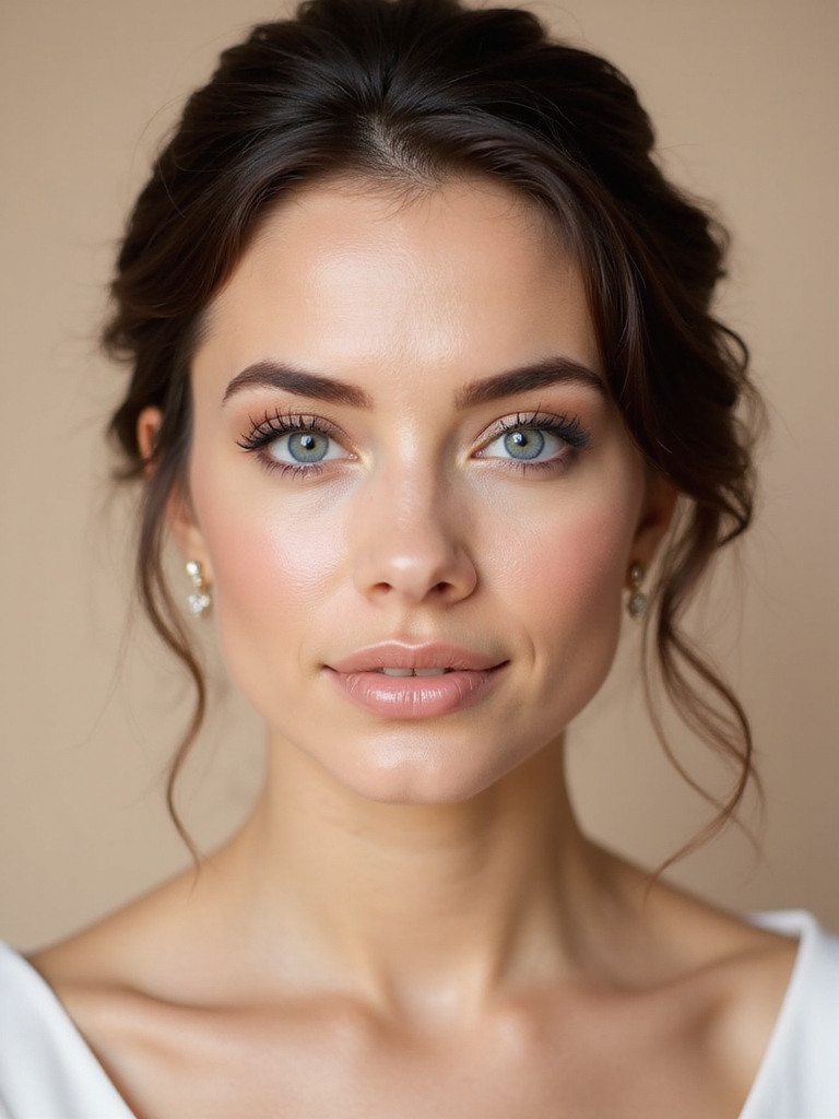 effortlessly polished nude makeup