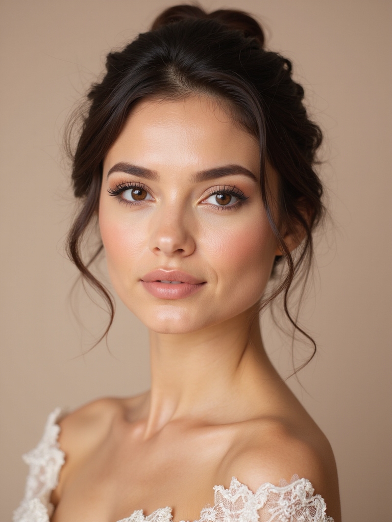 effortlessly radiant bridal makeup