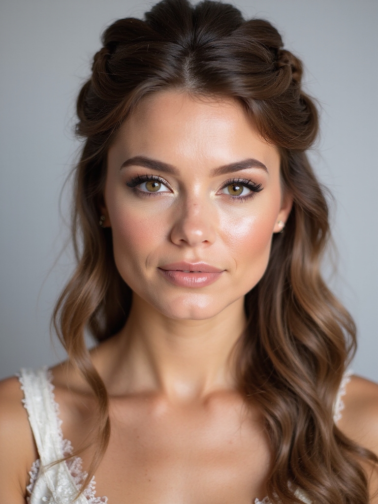 elegant and secure hairstyle