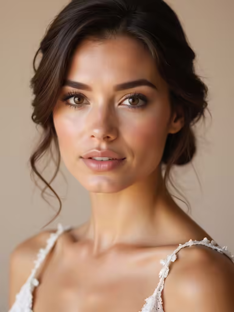 elegant bridal looks for brown eyes