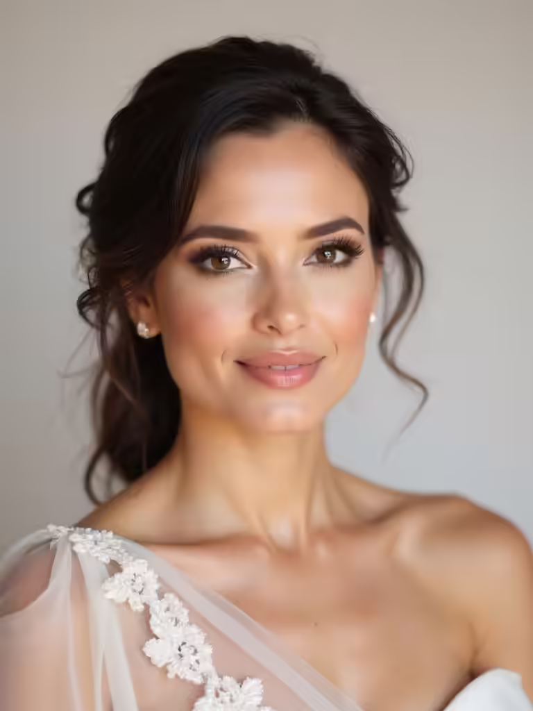 elegant brown eye makeup