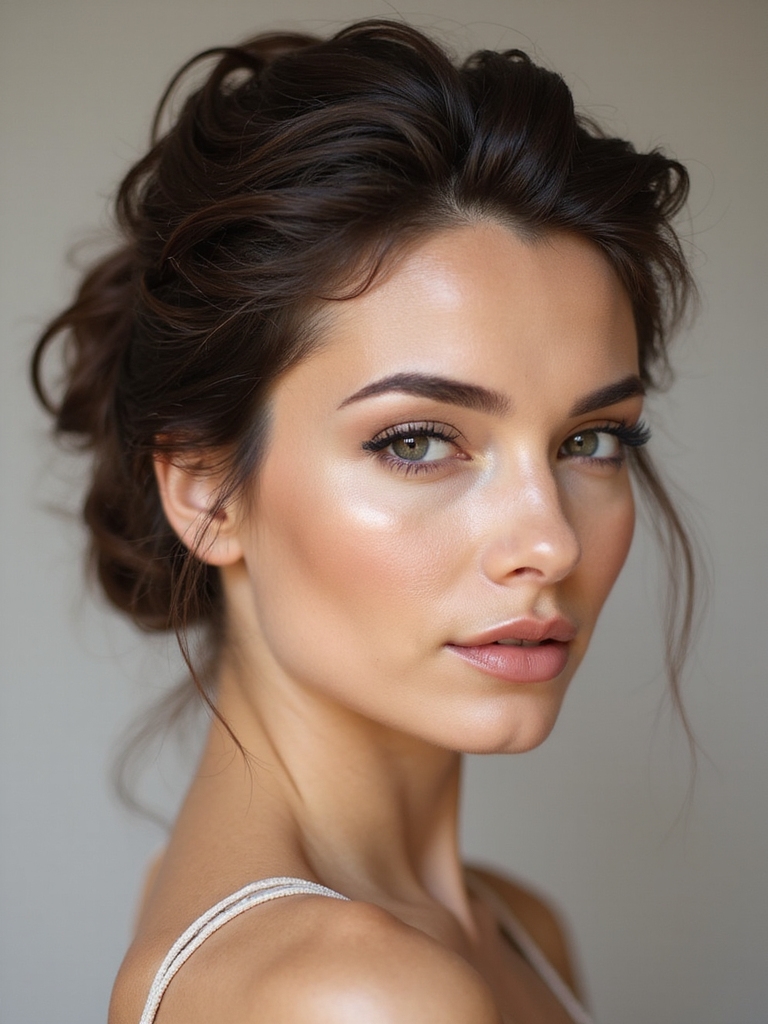 elegant classic updo styles
