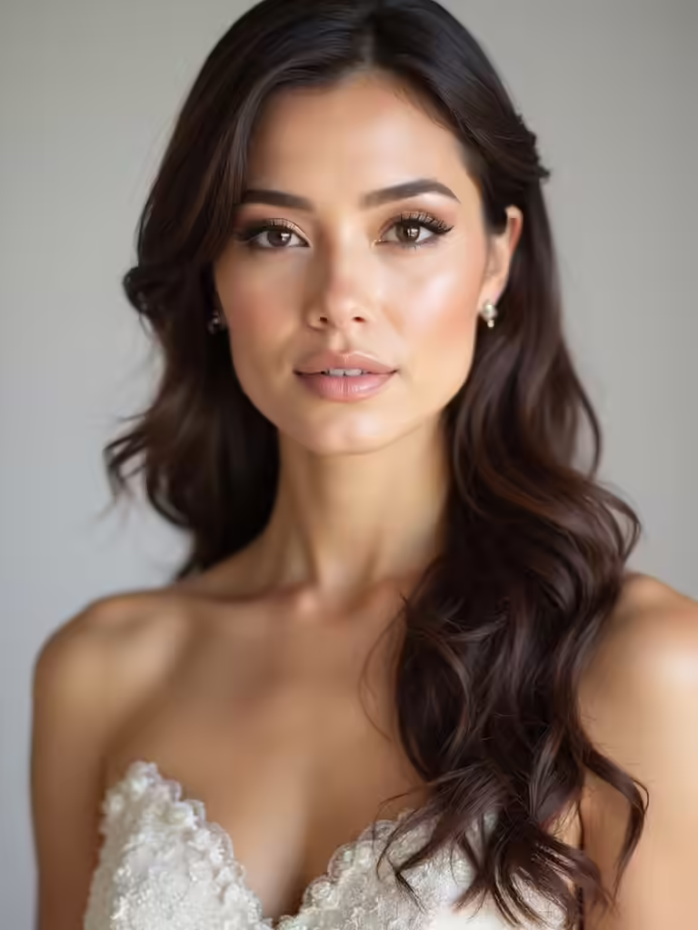 elegant half down wedding hairstyles