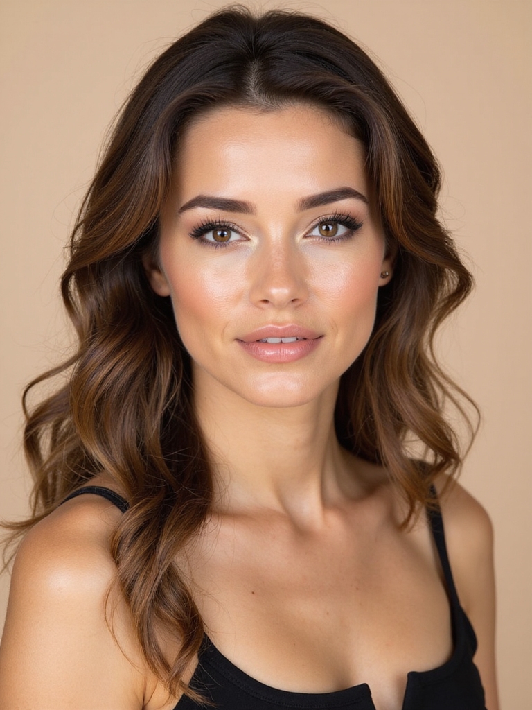 elegant half up hairstyle