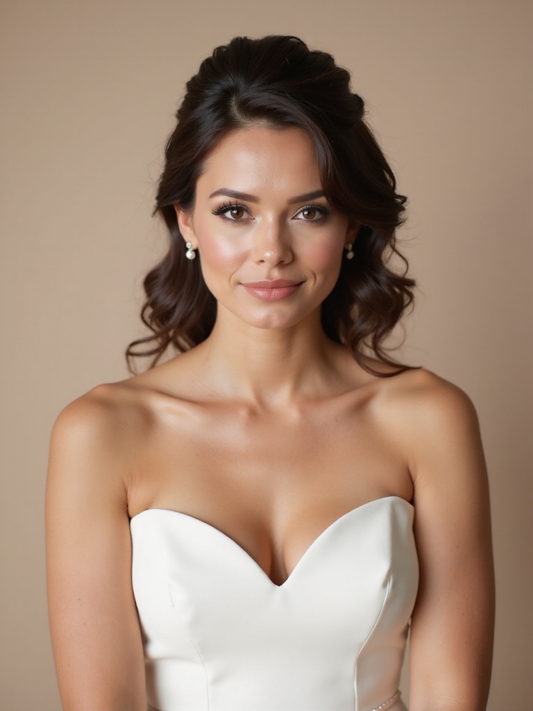 elegant half up hairstyle tips