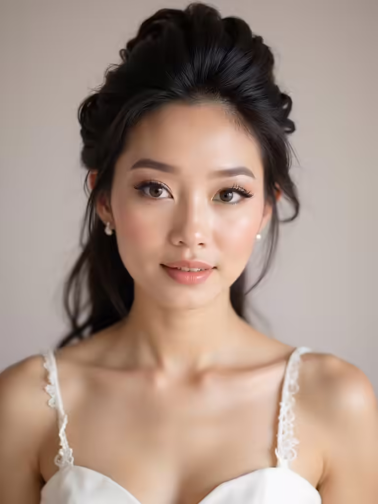 elegant half up styles