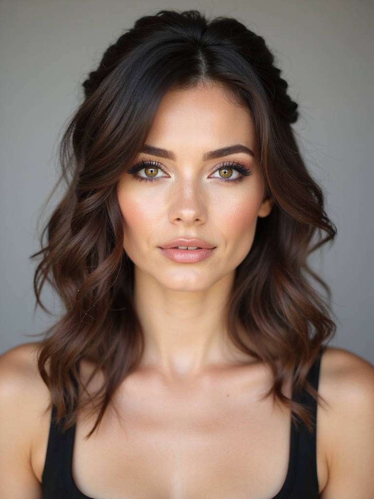 elegant half up wedding hairstyles