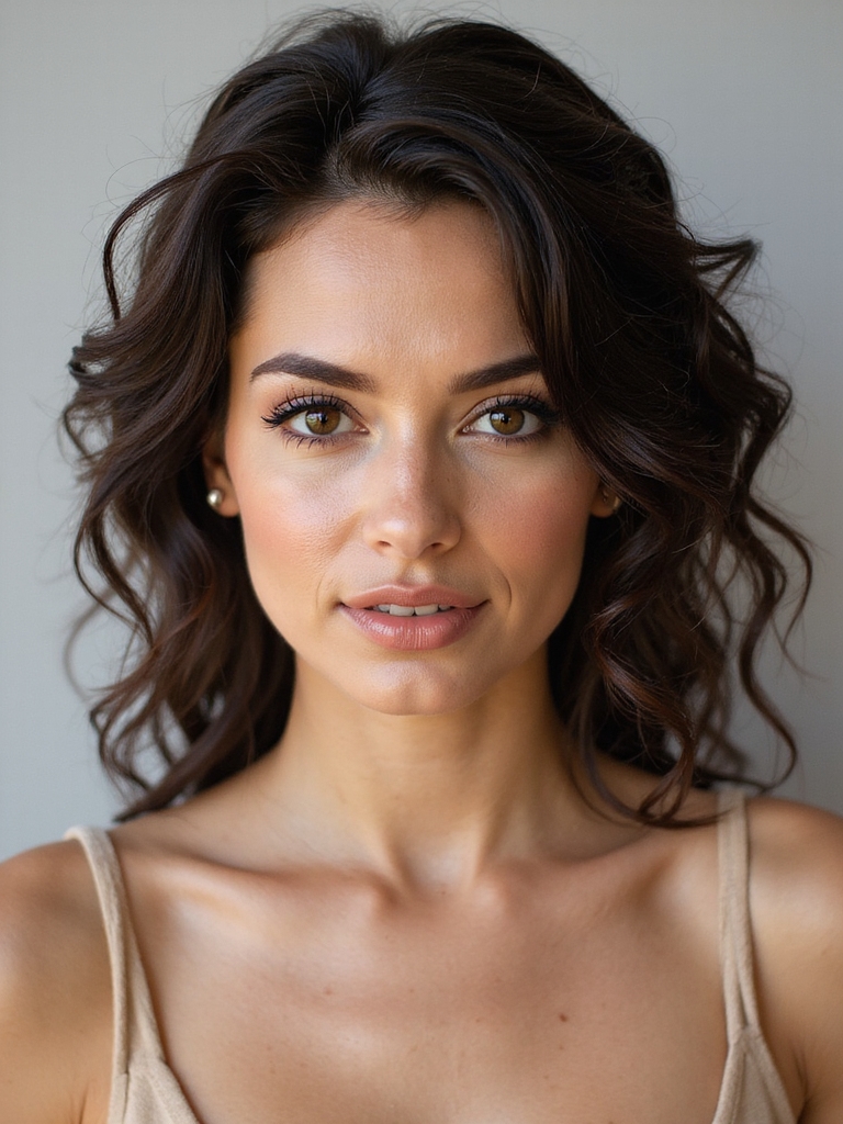 elegant low bun styling