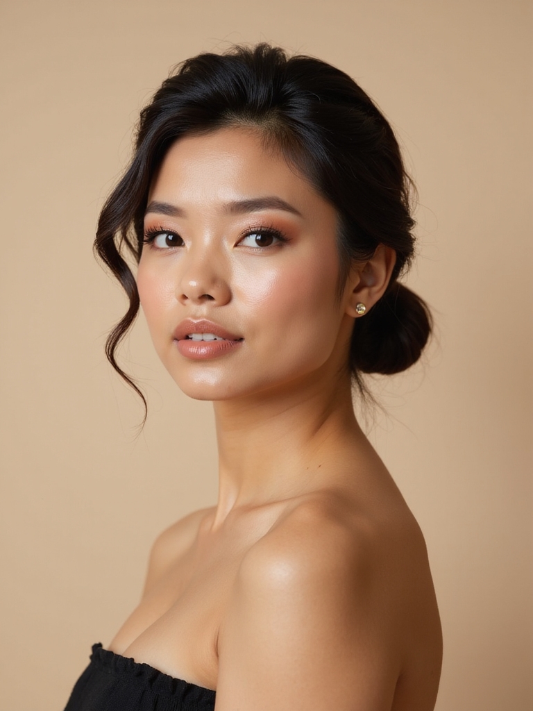 elegant low bun tutorial
