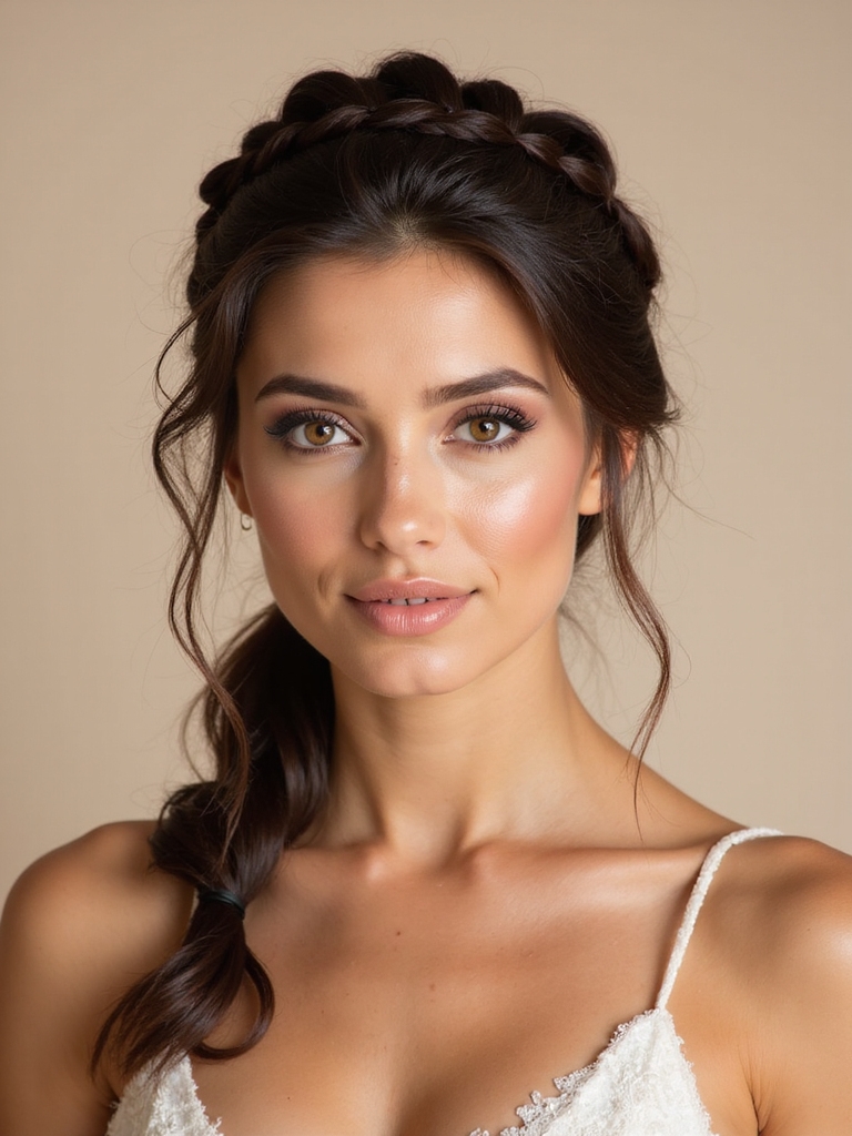elegant milkmaid braid tutorial