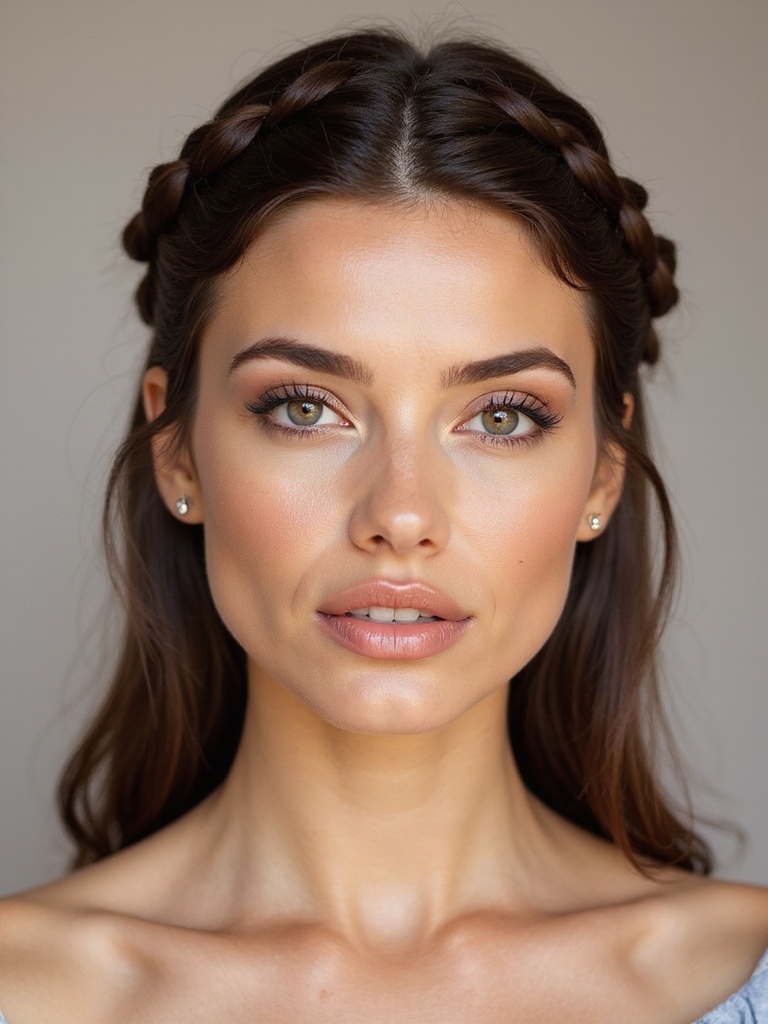 elegant practical braid crown