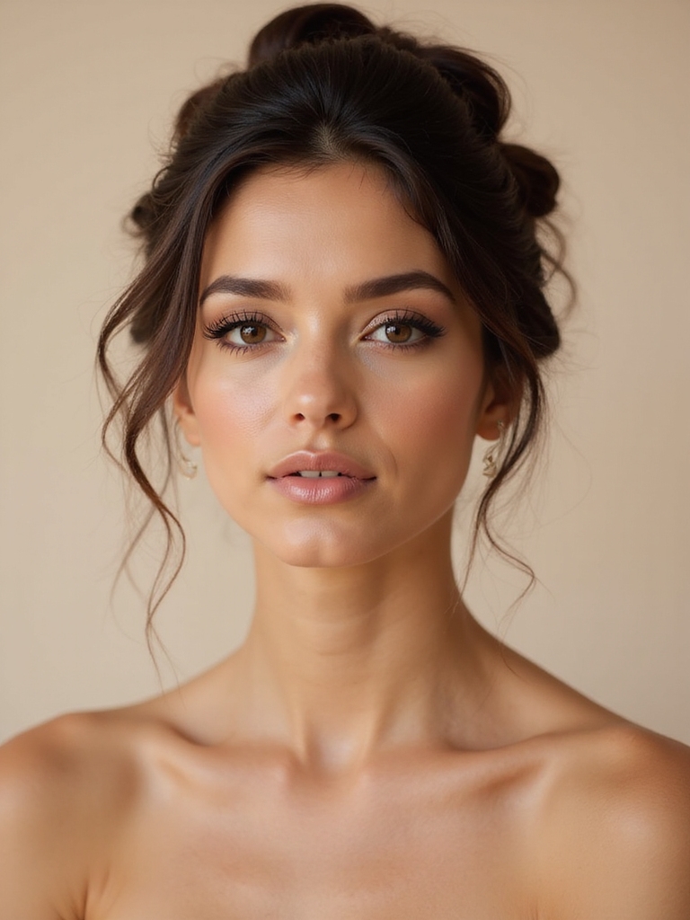 elegant romantic updos highlighted