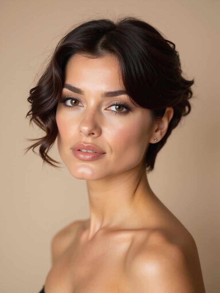 elegant side swept hairstyle tips