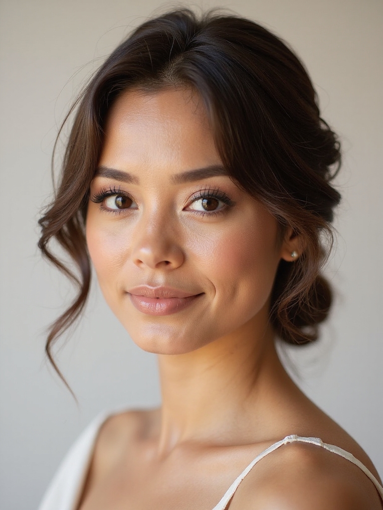 elegant soft romantic curls