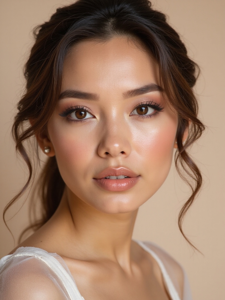 elegant soft wedding makeup