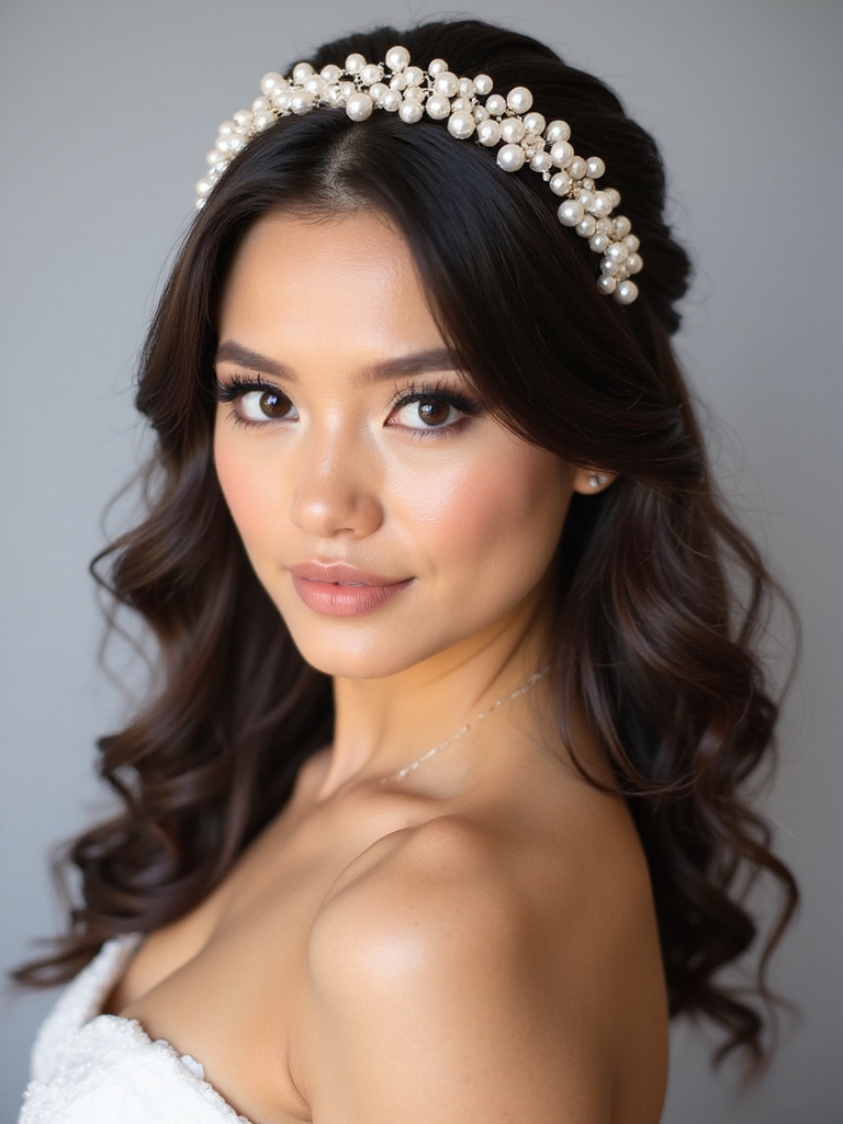 elegant timeless bridal adornment