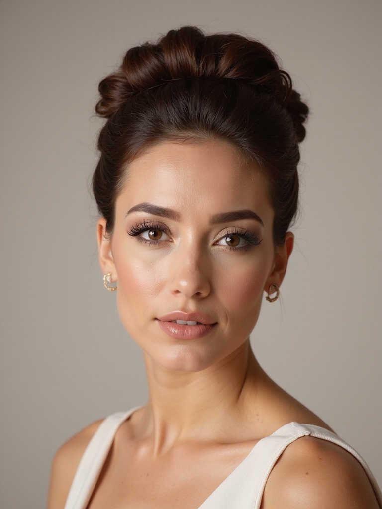 elegant timeless updo styles