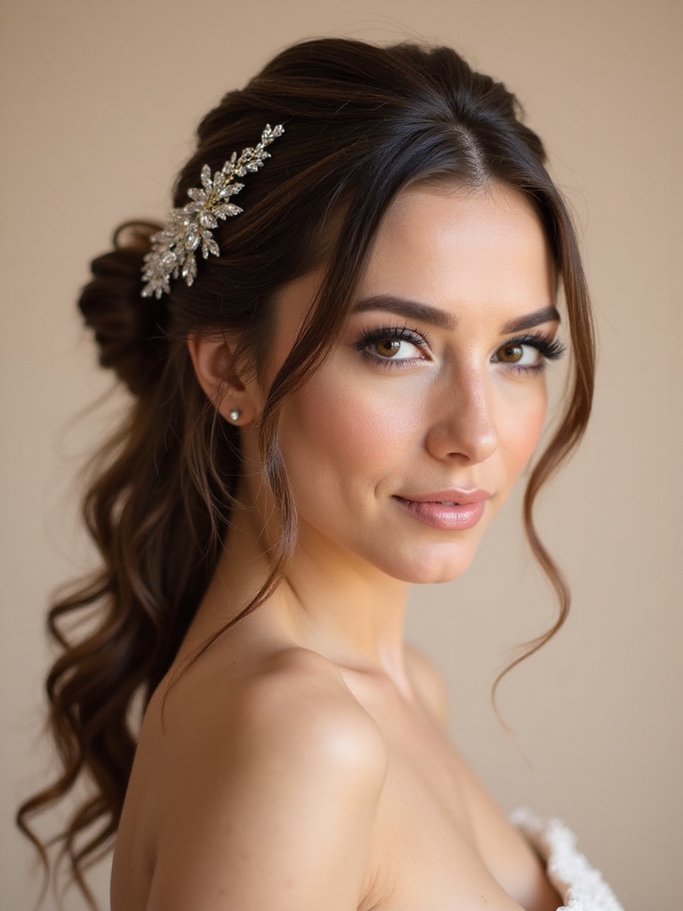 elegant twist with comb