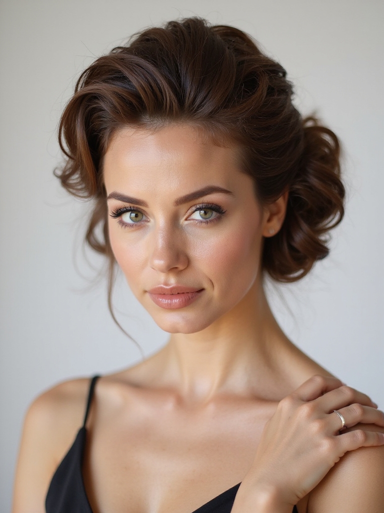 elegant versatile classic chignon