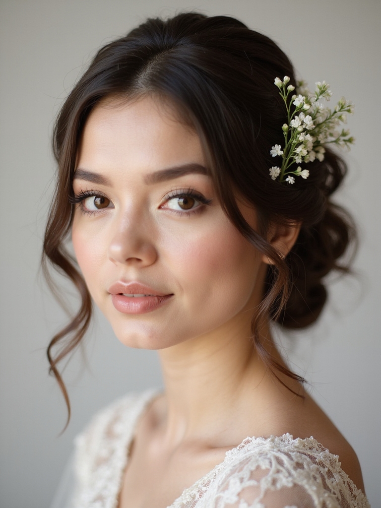 elegant versatile wedding hairstyle