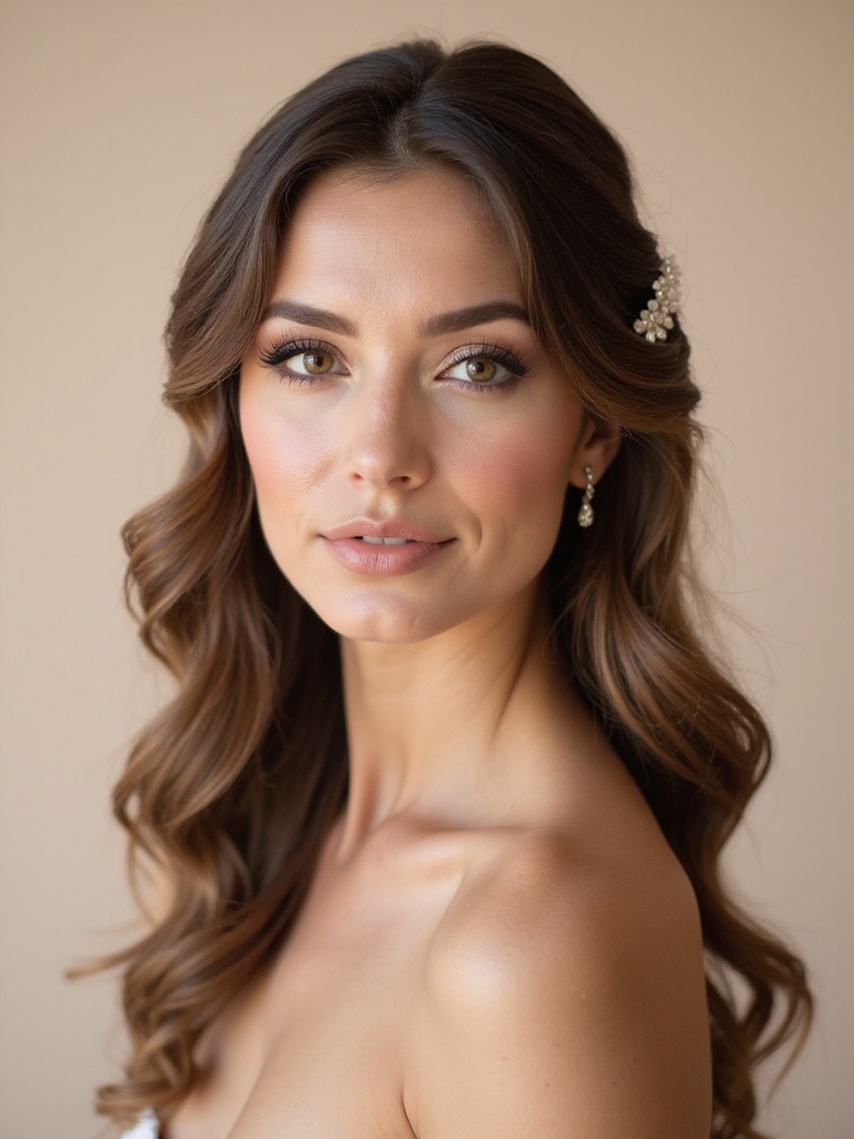 elegant versatile wedding hairstyle