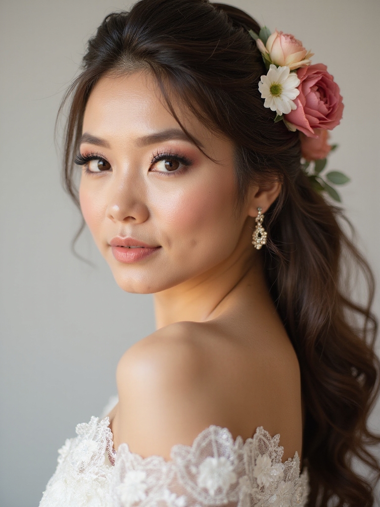 elegant wedding hair styles
