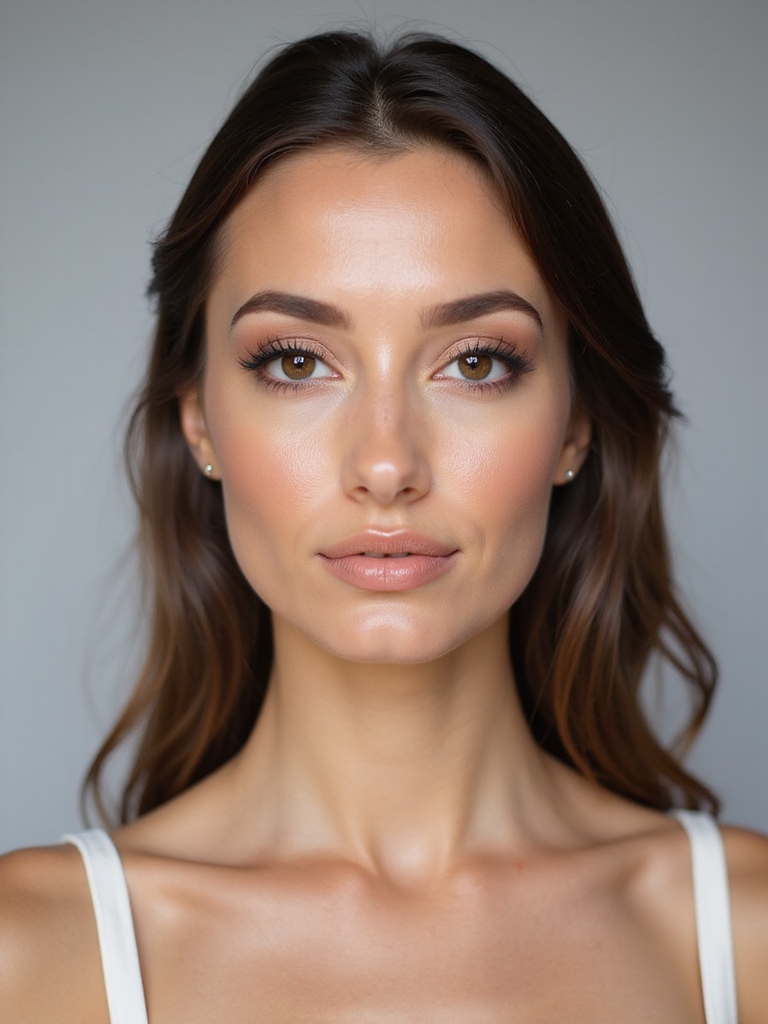 enhancing brown eyes elegantly