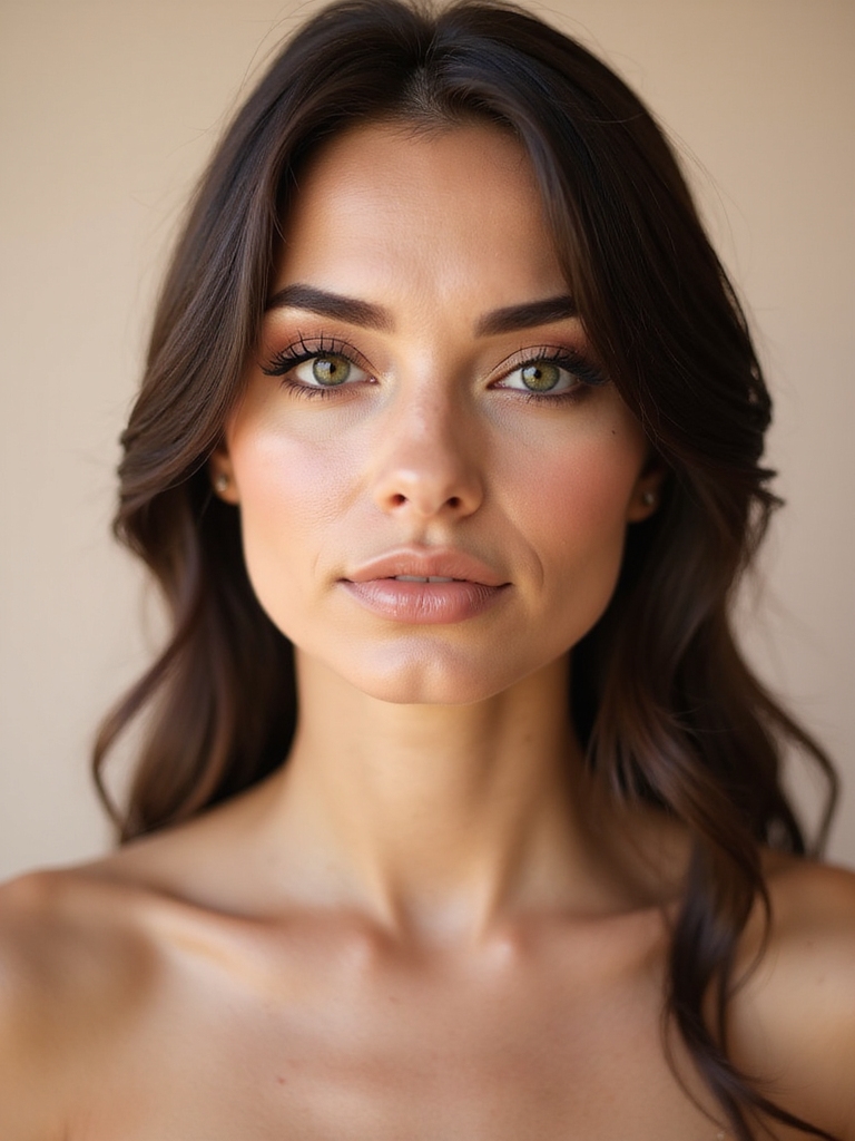 enhancing green eyed brides beauty