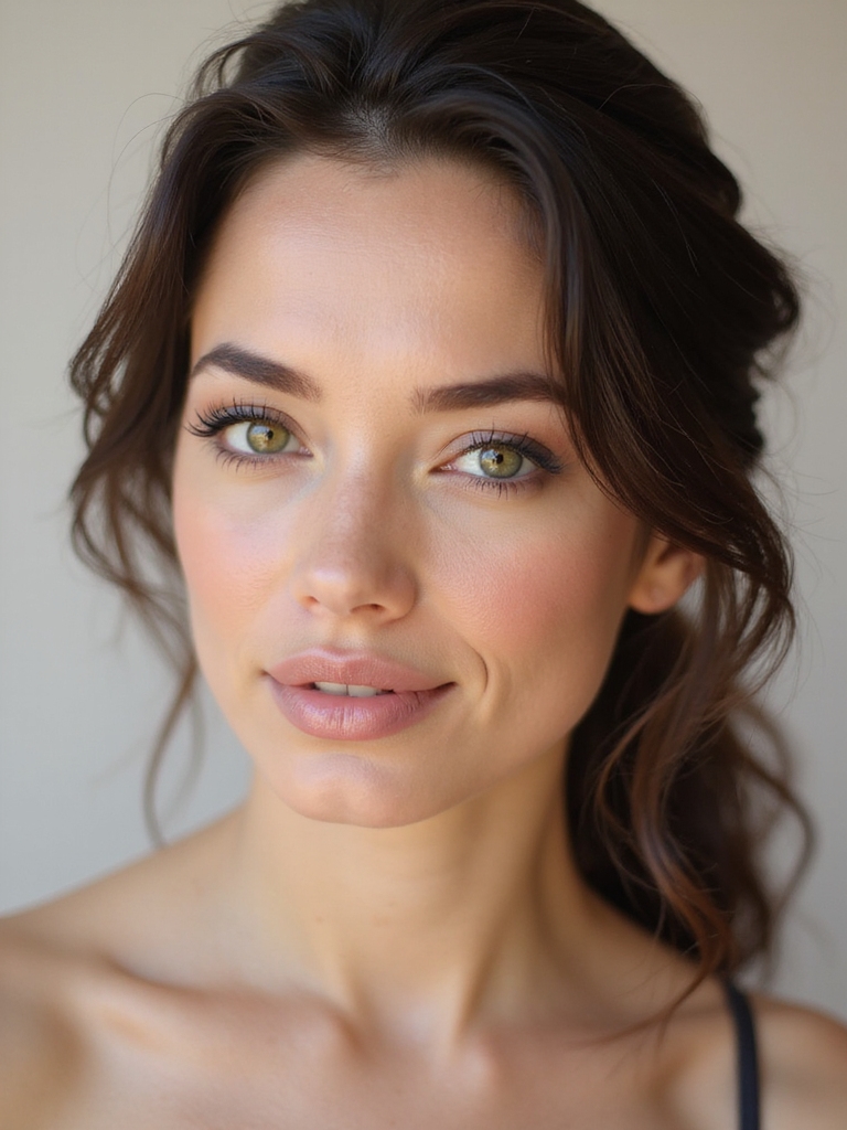 enhancing green eyes elegantly