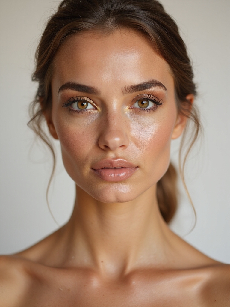 enhancing hazel eyes glow